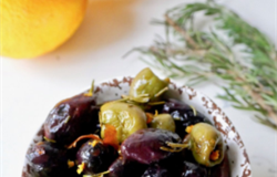 Baked Orange and Rosemary Olives Recipe